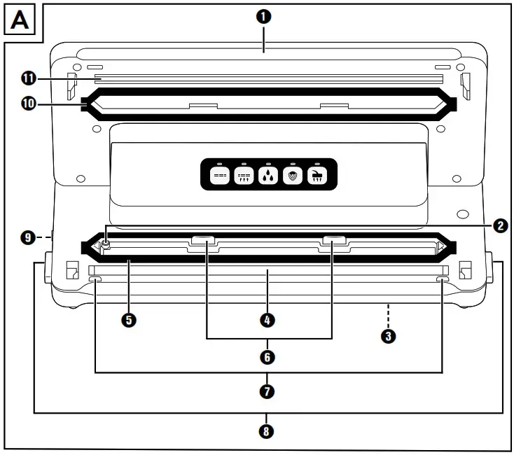 SILVERCREST SV 125 C3 Vacuum Sealer - Product Overview 1