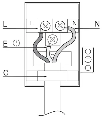 beko BBIE12300XFP 60cm Built-In Oven - diagram