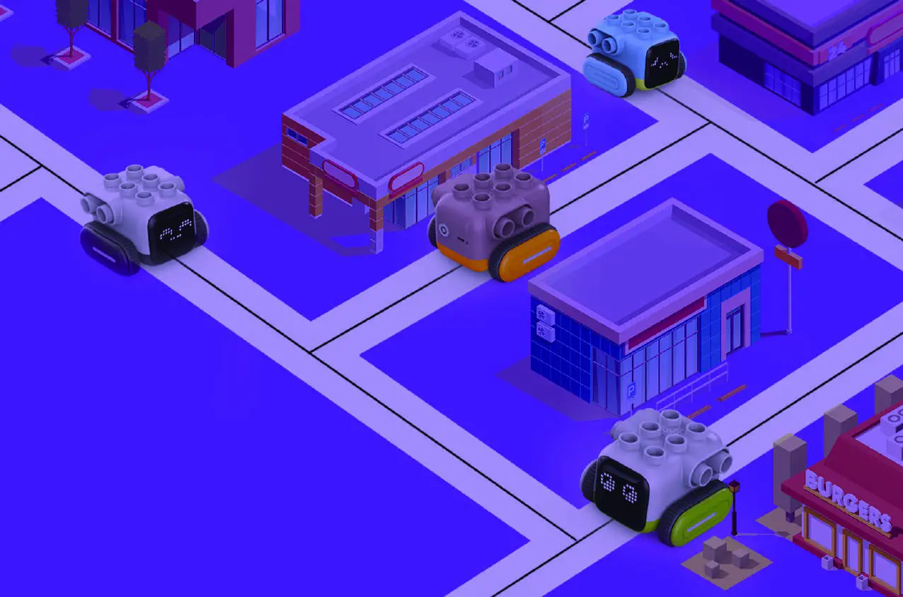 pai TECHNOLOGY 83122 Botzee Mini Screen Free Coding Robot