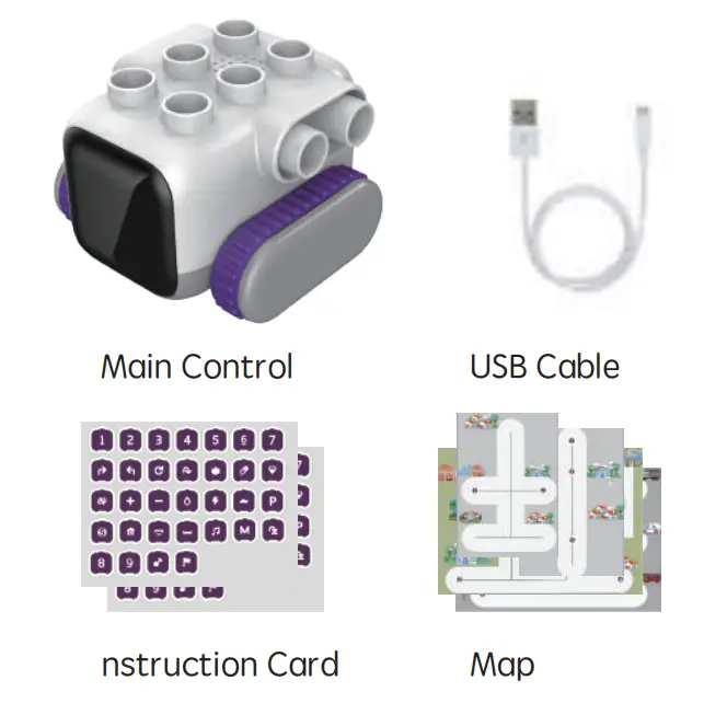 pai TECHNOLOGY 83122 Botzee Mini Screen Free Coding Robot