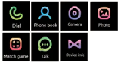 DAS 4 SG81 Kids smartwatch - Fuction