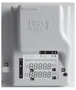 Safety Siren Pro4 Series Radon Gas Detector-fig9