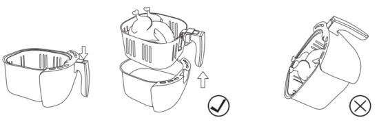 Taylor Swoden 300010PQX Electronic Air Fryer - OPERATING INSTRUCTIONS 1