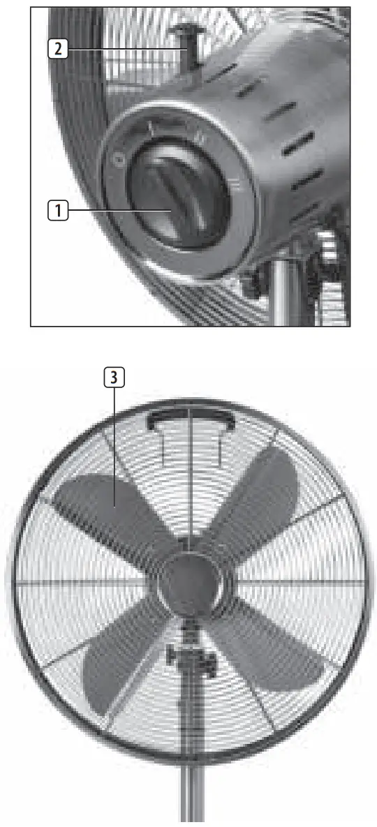 Bodin 354219 Floor Fan - FAN