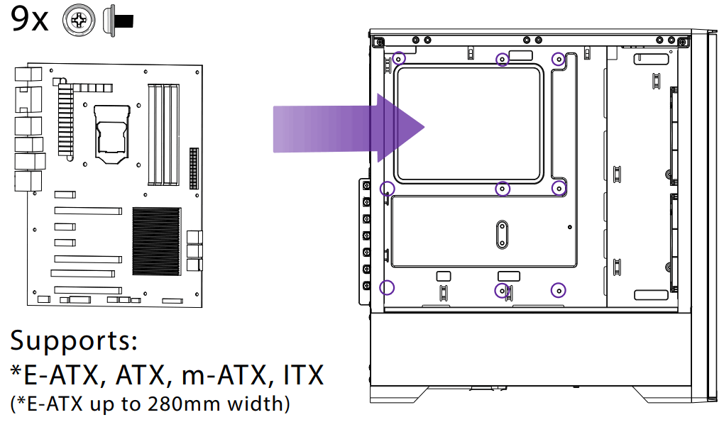 PHANTEKS MG-NE520S Metallicgear Neo Silent Mid Tower - fig 1