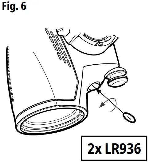 Changing the batteries