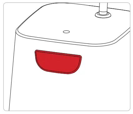 SoClean 2 Go CPAP Cleaner and Sanitizer - Power button