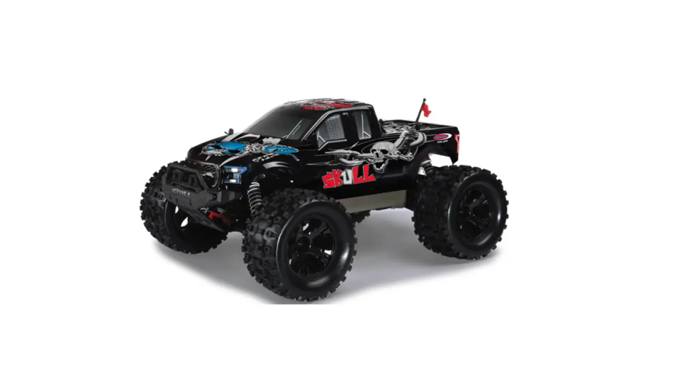 Jamara 059735 4wd 1 Or 10 Nimh 2.4ghz Skull Monstertruck Instructions