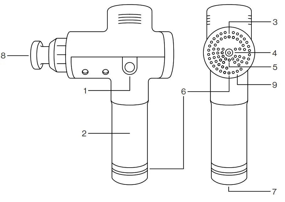 Hyperice Hypervolt BT Bluetooth Percussion Massage Device