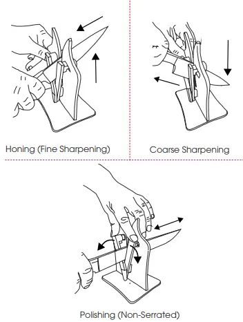 Brod Taylor KS-510 Classic Knife Sharpener with Nylon Base-fig2