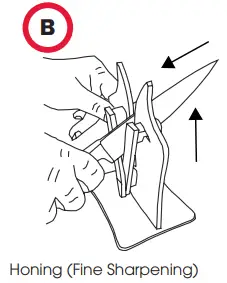 Brod Taylor KS-510 Classic Knife Sharpener with Nylon Base-fig5