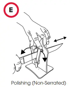 Brod Taylor KS-510 Classic Knife Sharpener with Nylon Base-fig8
