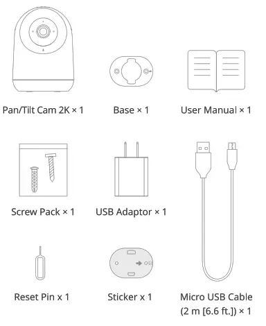 SwitchBot W3101100 Pan or Tilt 2K Camera - fig