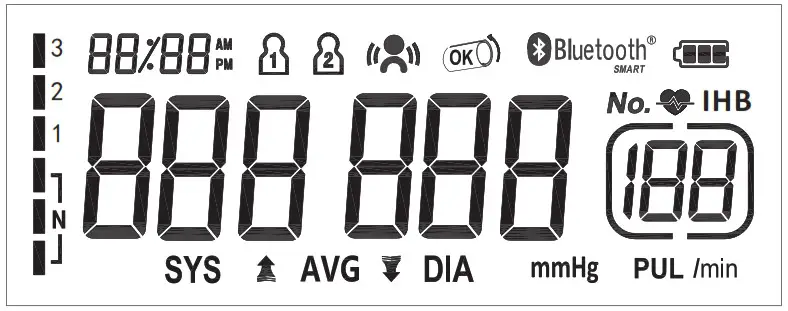 Joytech DBP-6277B Healthcare Automatic Digital Blood Pressure Monitor - Unit Operation 12