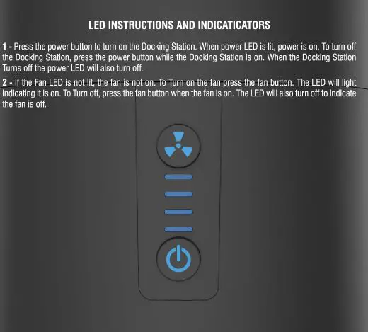Sabrent DS-4SSD 2.5 Hard Drive SSD Docking Station Fan 9