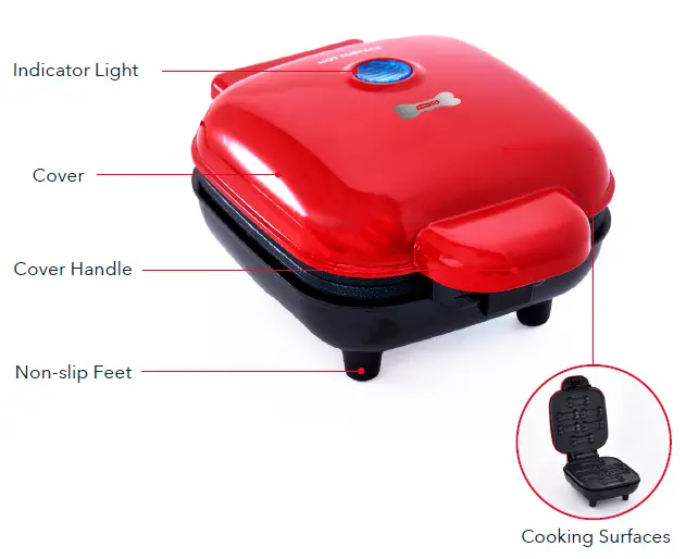 DASH DDTM200 mini dog treat maker 1