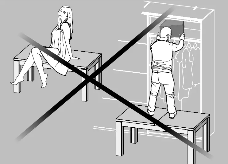 OTTO FORTE side trolley melamine-coated 3A