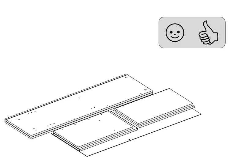 OTTO FORTE side trolley melamine-coated 9B