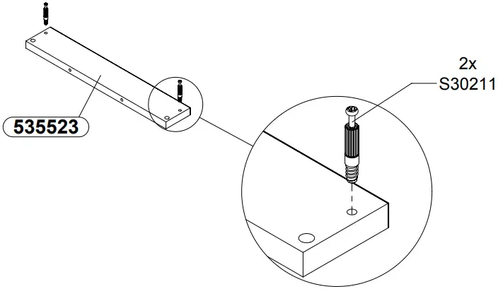 OTTO FORTE side trolley melamine-coated D8