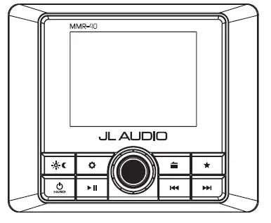 JL AUDIO MM105 Weatherproof Source Unit LCD Display-14