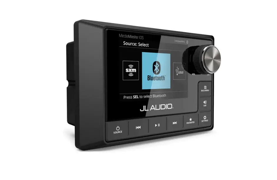Jl Audio Mm105 Weatherproof Source Unit Lcd Display Owner's Manual