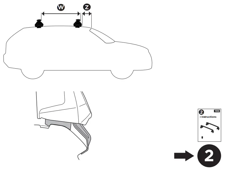 THULE Kit 145175 HONDA Vezel - fig