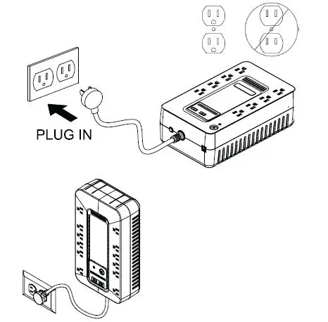 CYBERPOWER SE450G1 STANDBY UPS 1