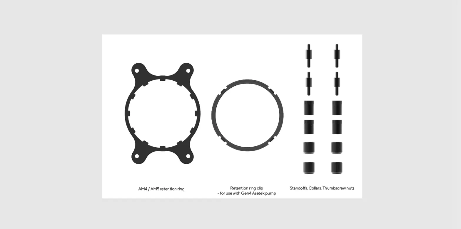 Asetek Amd Am4 Retention Kit Instruction Manual