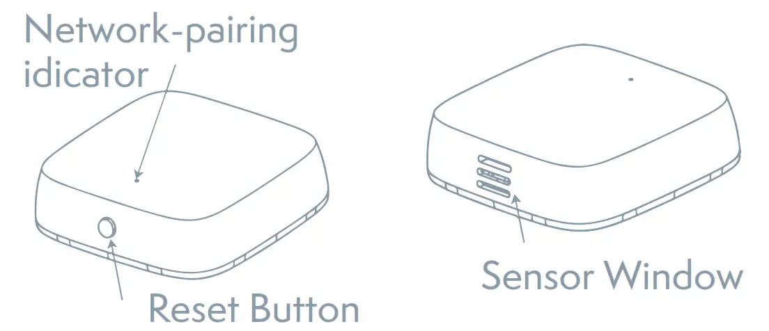 TESLA TSL SEN TAHL Smart Sensor Temperature and Humidity - fig