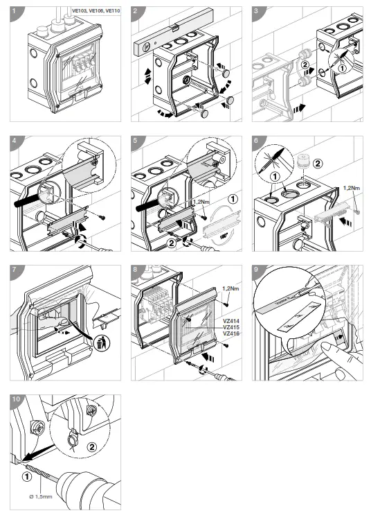 hager Vector Surface Mounted Distribution Board - fig5