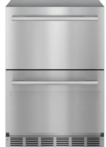 Thermador T24UR915DS Freedom Under Counter Double Drawer Refrigerator