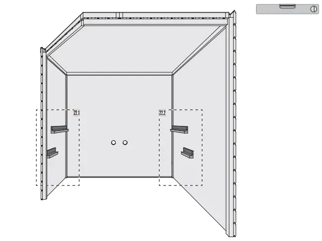 Karibu 59800 Lilja Plug & Play with 3.6 kW Oven I FIG 23