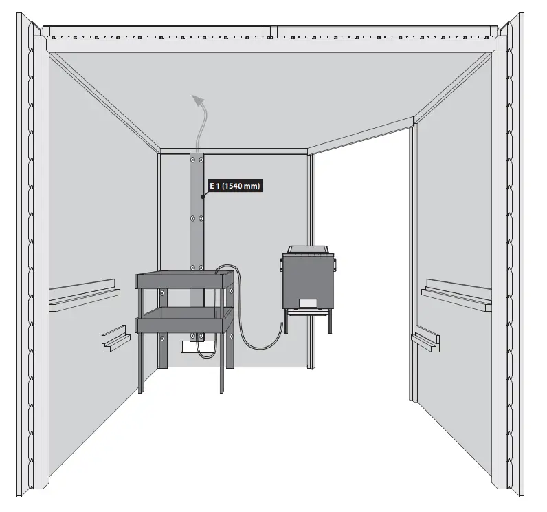 Karibu 59800 Lilja Plug & Play with 3.6 kW Oven I FIG 28