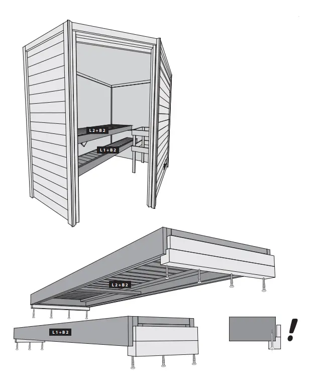 Karibu 59800 Lilja Plug & Play with 3.6 kW Oven I FIG 29