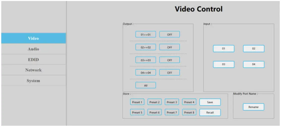 J-TECH DIGITAL JTECH 4KM44A 4K 4 4 HDMI Matrix Switch - 33