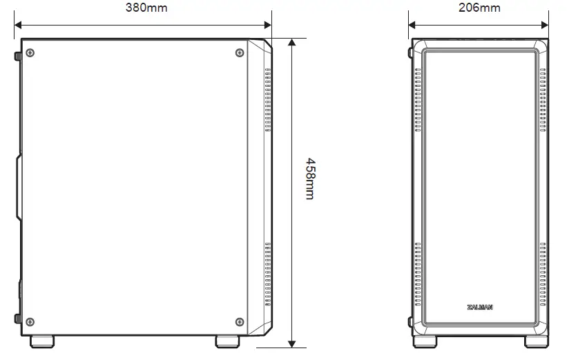 ZALMAN-S4-ATX-Mid-Tower-Computer-Case-FIG-1
