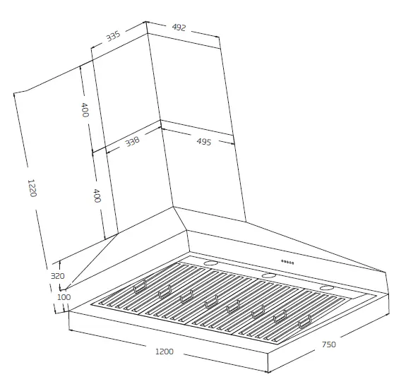 schweigen CL8812S Rangehood fig 18