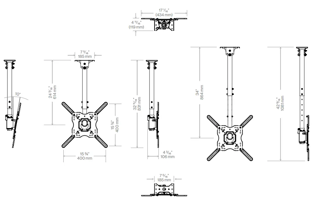 FURRION-F2AA003ABBK-Outdoor-TV-Ceiling-Mount-FIG-15