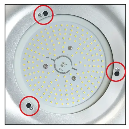 Eterna HBCIR150PP 150W Dimmable LED Circular High Bay - aluminium