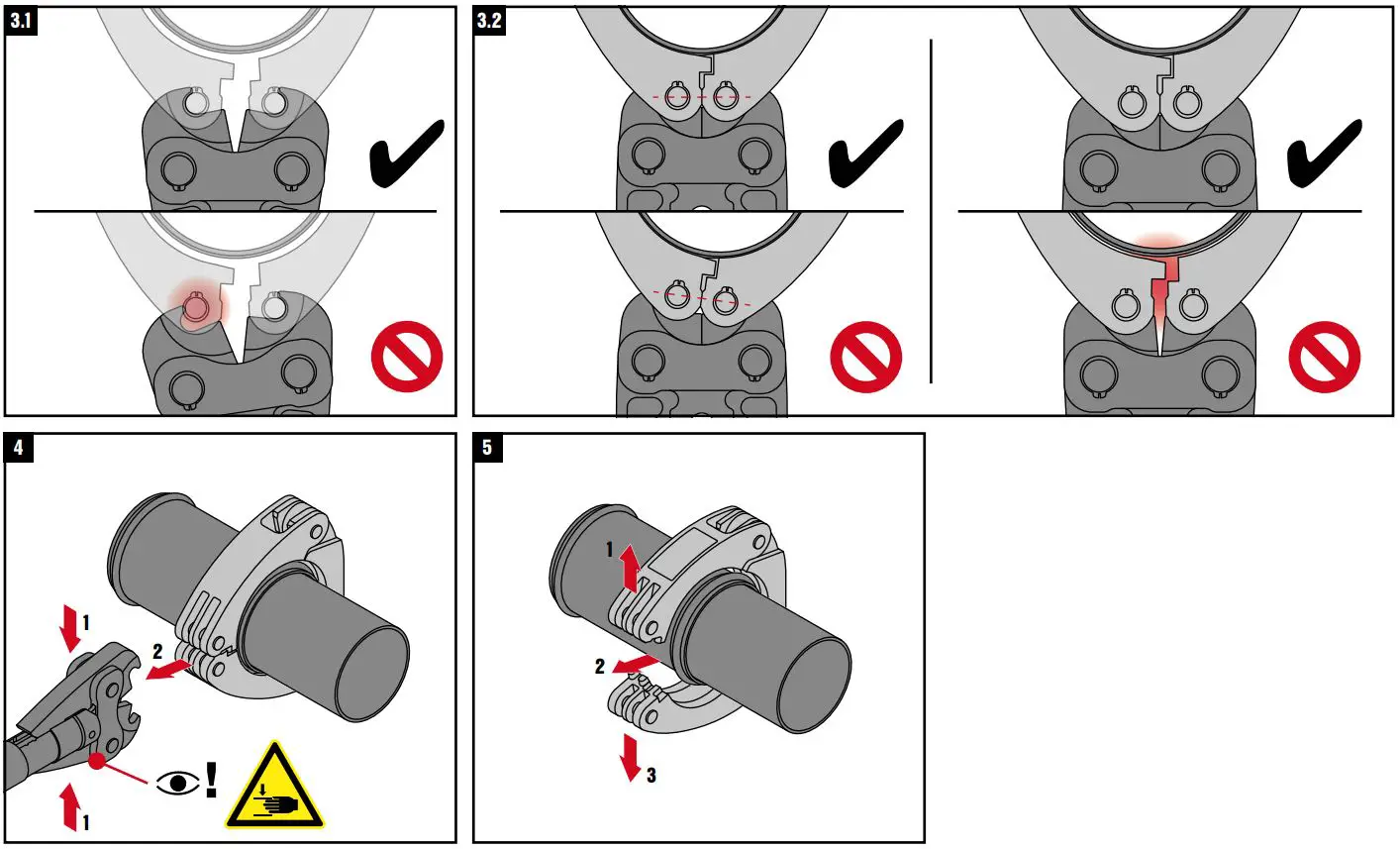 HILTI NPR PR PA Hydraulic Rings and Actuator Instruction Manual - How to use
