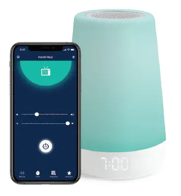 Hatch-Rest+ sound-machine audio-baby monitor-User-product