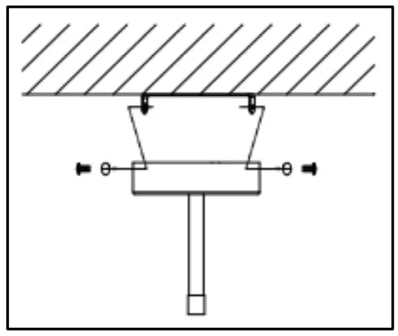 JOHN LEWIS 701 33076 Swirl 7lt Semi Flush - fig 4