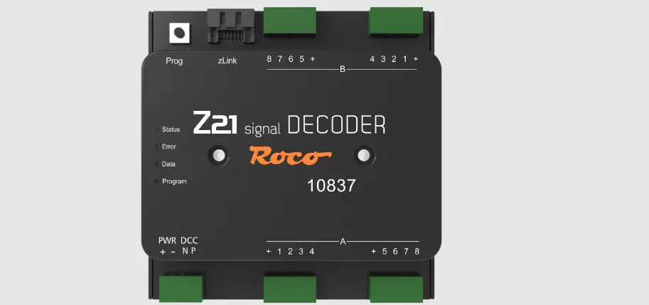 Z21 10863 Signal Descorder Switch User Guide