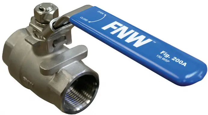 FNW FIGURE 200A STAINLESS STEEL BALL VALVES -