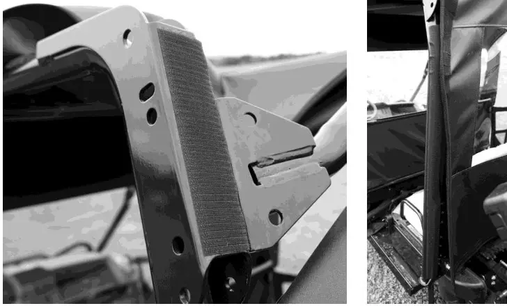 FALCON RIDGE 2014 JD-825S4-RRW01 John Deere Gator XUV 825i S4 Soft Rear Rear WIndow -Velcro1