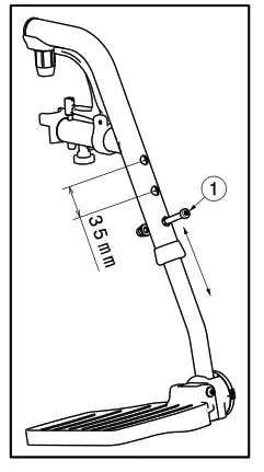 VERMEIREN Bobby EVO Wheelchair - backrestdistance