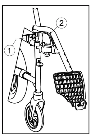 VERMEIREN Bobby EVO Wheelchair - footrests