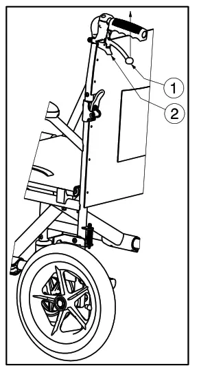 VERMEIREN Bobby EVO Wheelchair - wheelchair 3