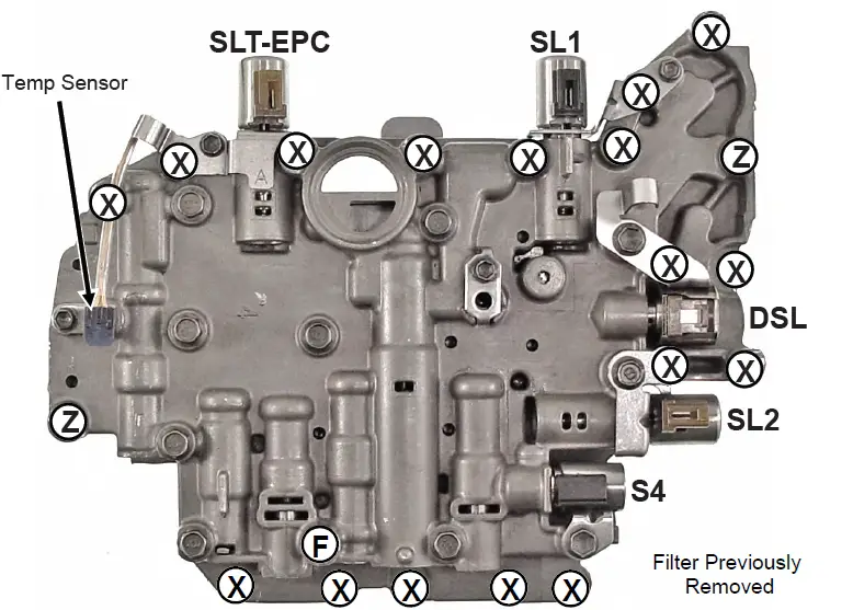 TRANSGO SKU140 U241E 1998-On Toyota Lexus Shift Kit FIG (1)