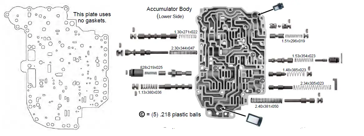 TRANSGO SKU140 U241E 1998-On Toyota Lexus Shift Kit FIG (10)